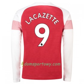 Koszulka Arsenal Lacazette 9 Domowe Koszulki Piłkarskie 2018-2019 Długi Rękaw